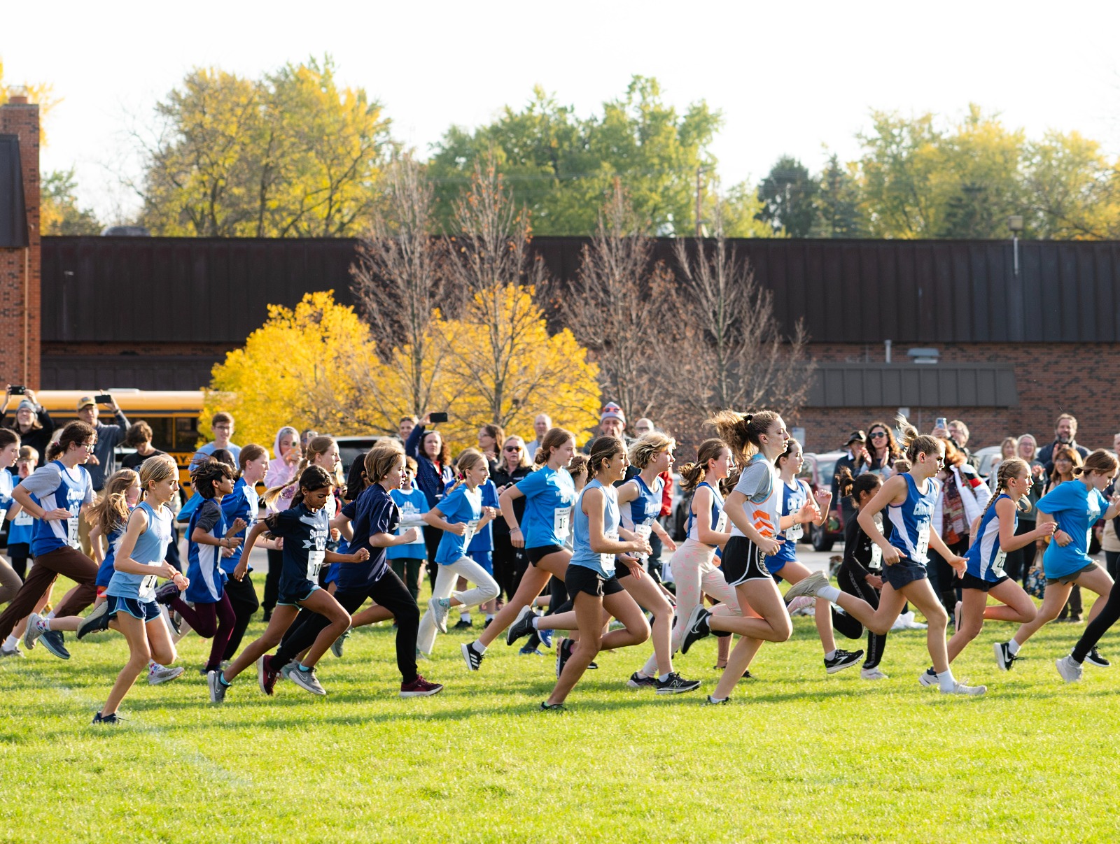 Soccer match for youth