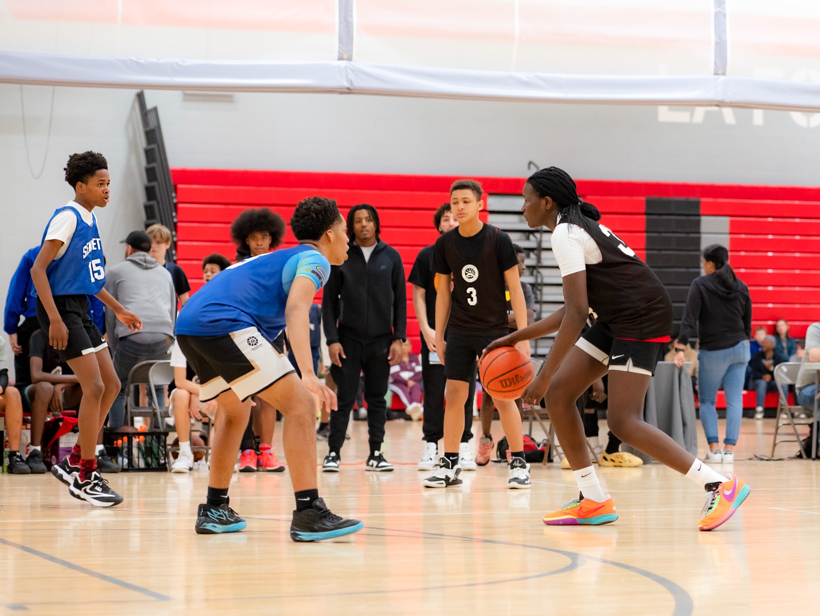 Youth Soccer Kicking Ball