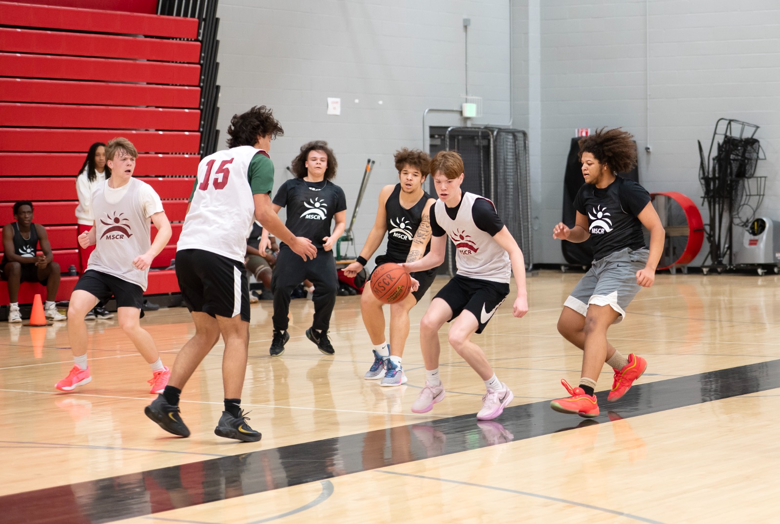 Soccer match for youth