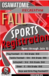 Presentational 2026 Fall Sports Program visual