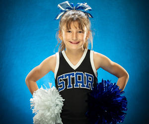 Presentational Sideline Cheer visual
