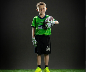 Presentational NFL Flag Football visual
