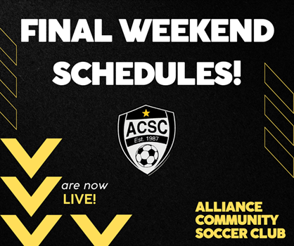 GAME SCHEDULES link