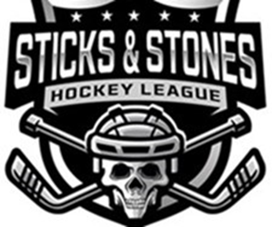 Presentational Sticks & Stones Hockey League visual