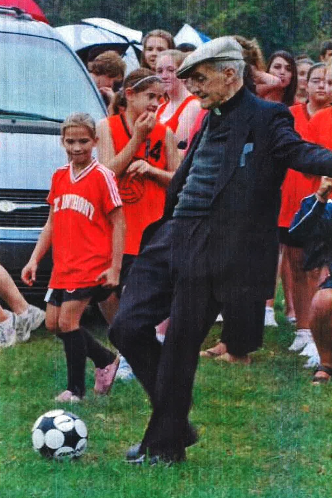 Soccer match for youth