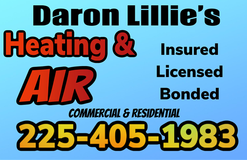 Daron Lillie’s Heating & Air website