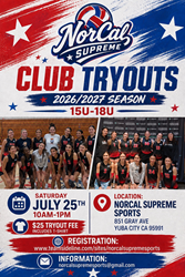 Presentational 15U-18U Club Volleyball Tryouts visual