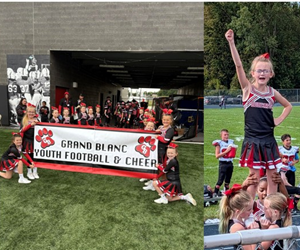 Presentational 2026 Freshmen & JV Cheerleading visual