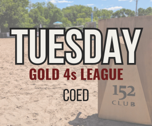 Presentational TUESDAY — Coed Gold 4s visual