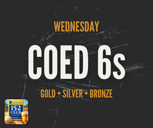 Presentational WEDNESDAY | Coed 6s visual