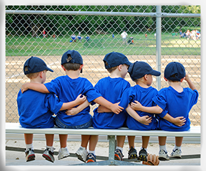 Presentational T-ball League visual