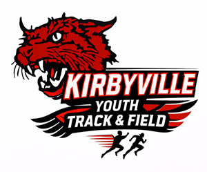 Presentational Kirbyville Track & Field 2026 visual