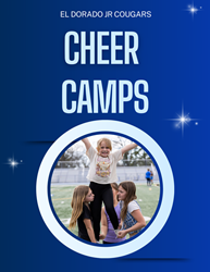 Presentational Pre-Season Cheer Camps 2026 visual