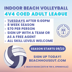 Presentational 4v4 Tues. Coed League visual