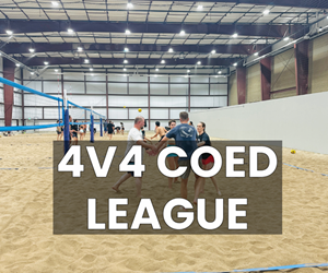 Presentational 4v4 Coed League visual