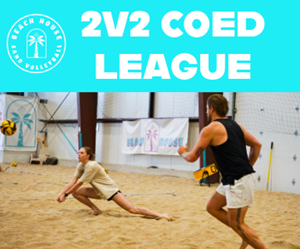 Presentational 2v2 Coed League visual