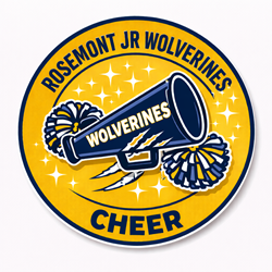 Presentational Rosemont Jr Wolverine Cheer visual