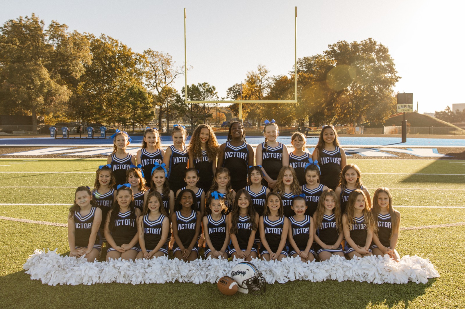 Youth Soccer Kicking Ball