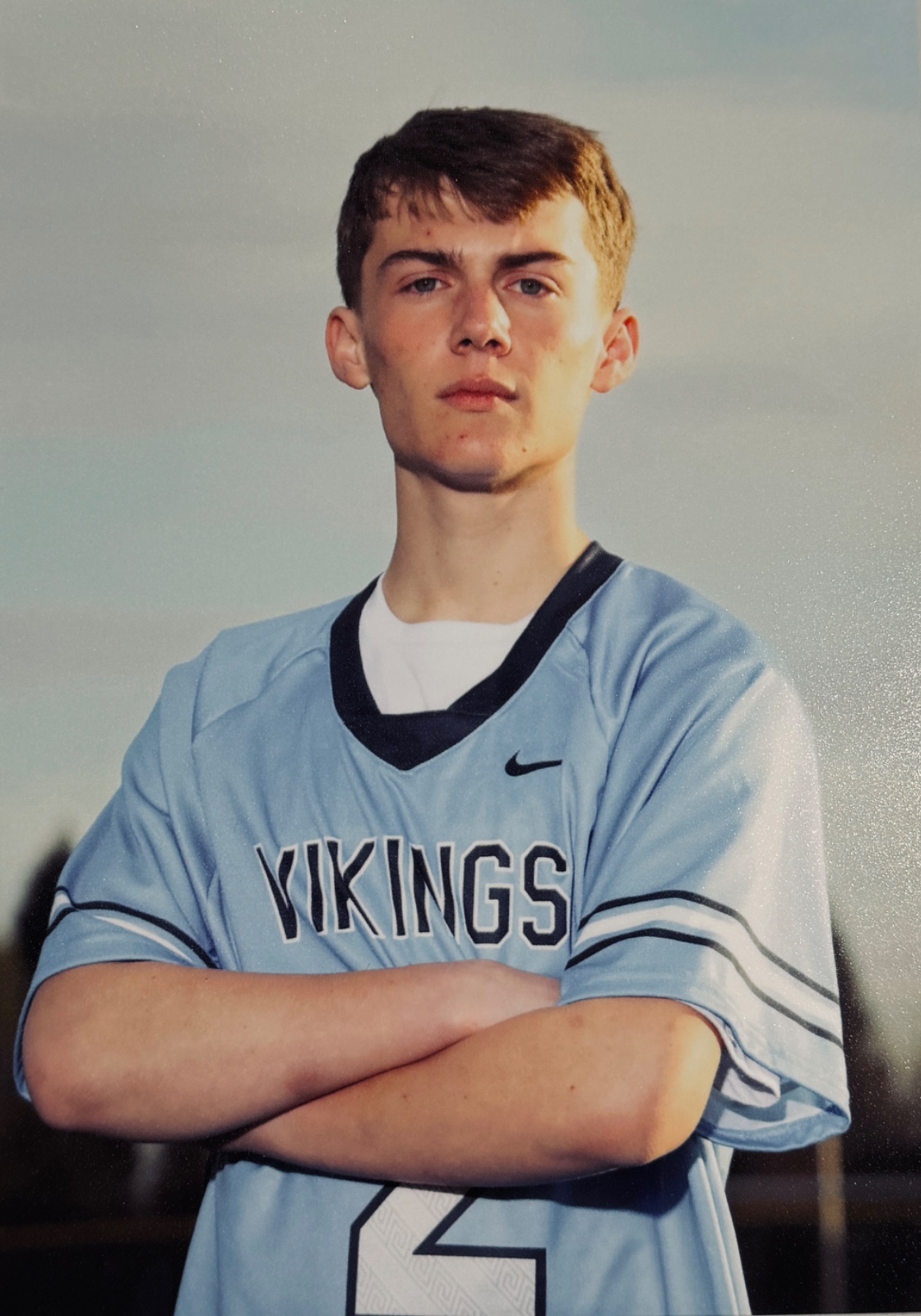 Tennis ball on a court