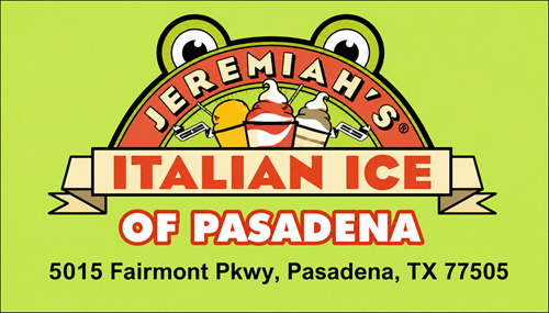 Jeremiah's Italian Ice of Pasadena website
