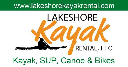 Lakeshore Kayak Rental website