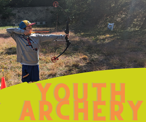 Presentational July Youth Archery Camps visual
