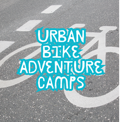 Presentational Urban Bike Adventure Camp with Velo Kids visual