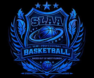 Presentational SLAA 2026 Semi-Pro Basketball visual