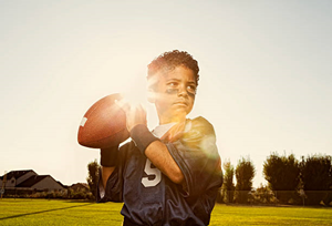 Presentational 323 Flag Football visual