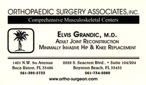 Orthopaedic Surgery Associates website