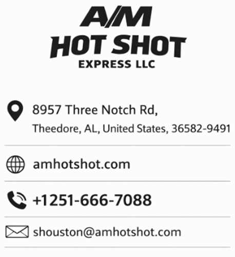 A/M Hot Shot Express LLC website