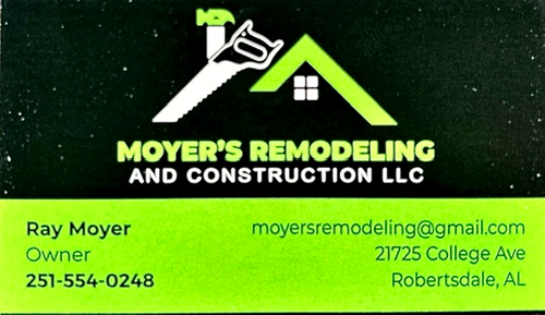 Moyer's Remodeling website