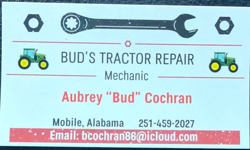 Bud's Tractor Repair website