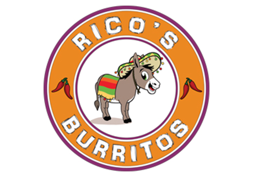Rico's Burritos website