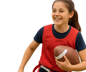 Presentational ALL GIRLS  Saturday League visual