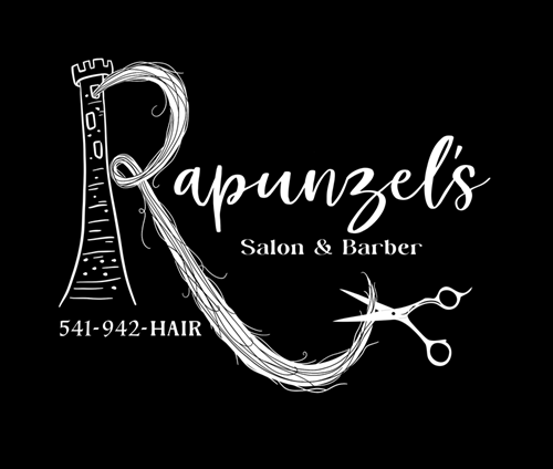 Rapunzel's Salon & Barber website